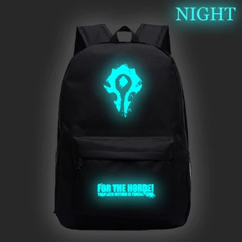 Hot Sale World of Warcraft Luminous Backpack Fashion New Pattern Travel Rucksack Students Boys Girls Mochila
Hot Sale World of Warcraft Luminous Backpack Fashion New Pattern Travel Rucksack Students Boys Girls Mochila