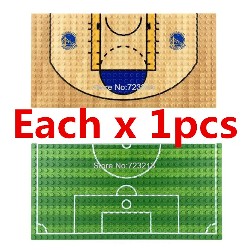 Single Sale Legoinglys 32*16 Bricks Basketball Football Baseplate Base Plate Field Court MOC Part Building Toys for Children
Single Sale Legoinglys 32*16 Bricks Basketball Football Baseplate Base Plate Field Court MOC Part Building Toys for Children