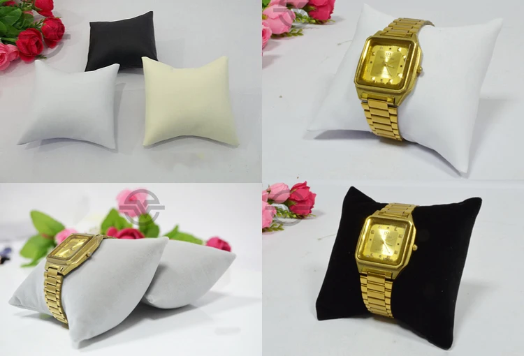 Handmade Custom Medium Size PU Or Velvet Watch Display Pillow Bracelet Holder Bangle Organizer Jewelry Display Stand Props
Handmade Custom Medium Size PU Or Velvet Watch Display Pillow Bracelet Holder Bangle Organizer Jewelry Display Stand Props