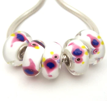 JGWG653 5X 100% Authenticity S925 Sterling Silver Beads Murano Glass beads Fit European Charms Bracelet diy jewelry Lampwork
JGWG653 5X 100% Authenticity S925 Sterling Silver Beads Murano Glass beads Fit European Charms Bracelet diy jewelry Lampwork
