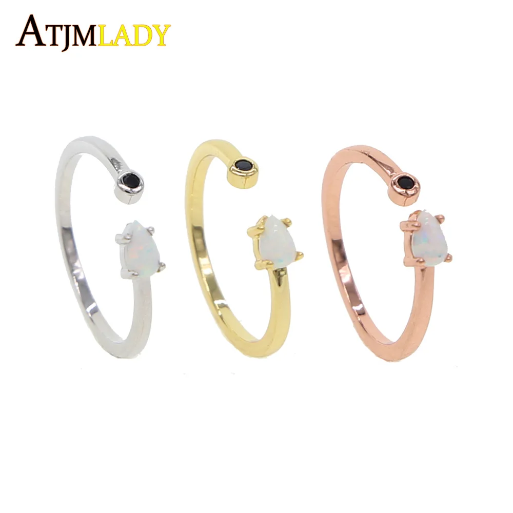 Open Rings Double Round Oval CZ Opal Stone Prong Setting adjust danity minimal Gold & Silver Color for Girls Women Eternity Ring
Open Rings Double Round Oval CZ Opal Stone Prong Setting adjust danity minimal Gold & Silver Color for Girls Women Eternity Ring