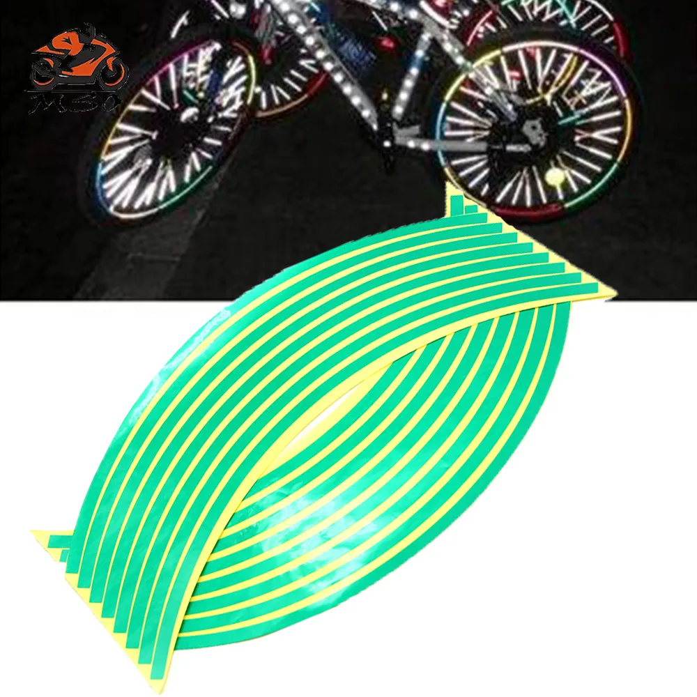 Moto Sticker Reflector Fluorescent MTB MotorBicycle Sticker Cycling Wheel Rim Reflective Stickers Decal Motorcycle Accessories
Moto Sticker Reflector Fluorescent MTB MotorBicycle Sticker Cycling Wheel Rim Reflective Stickers Decal Motorcycle Accessories