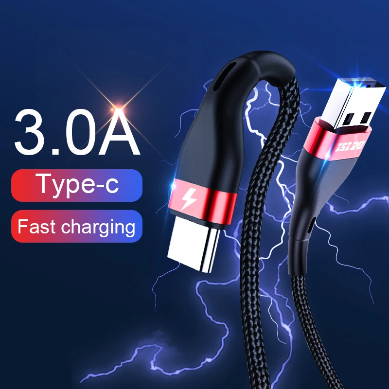 Neutral packing 3A USB Type C Cable For Samsung S8 S9 Plus OnePlus 6t Fast Charging USB-C Charger Cord Mobile Phone Type-C Cable
Neutral packing 3A USB Type C Cable For Samsung S8 S9 Plus OnePlus 6t Fast Charging USB-C Charger Cord Mobile Phone Type-C Cable