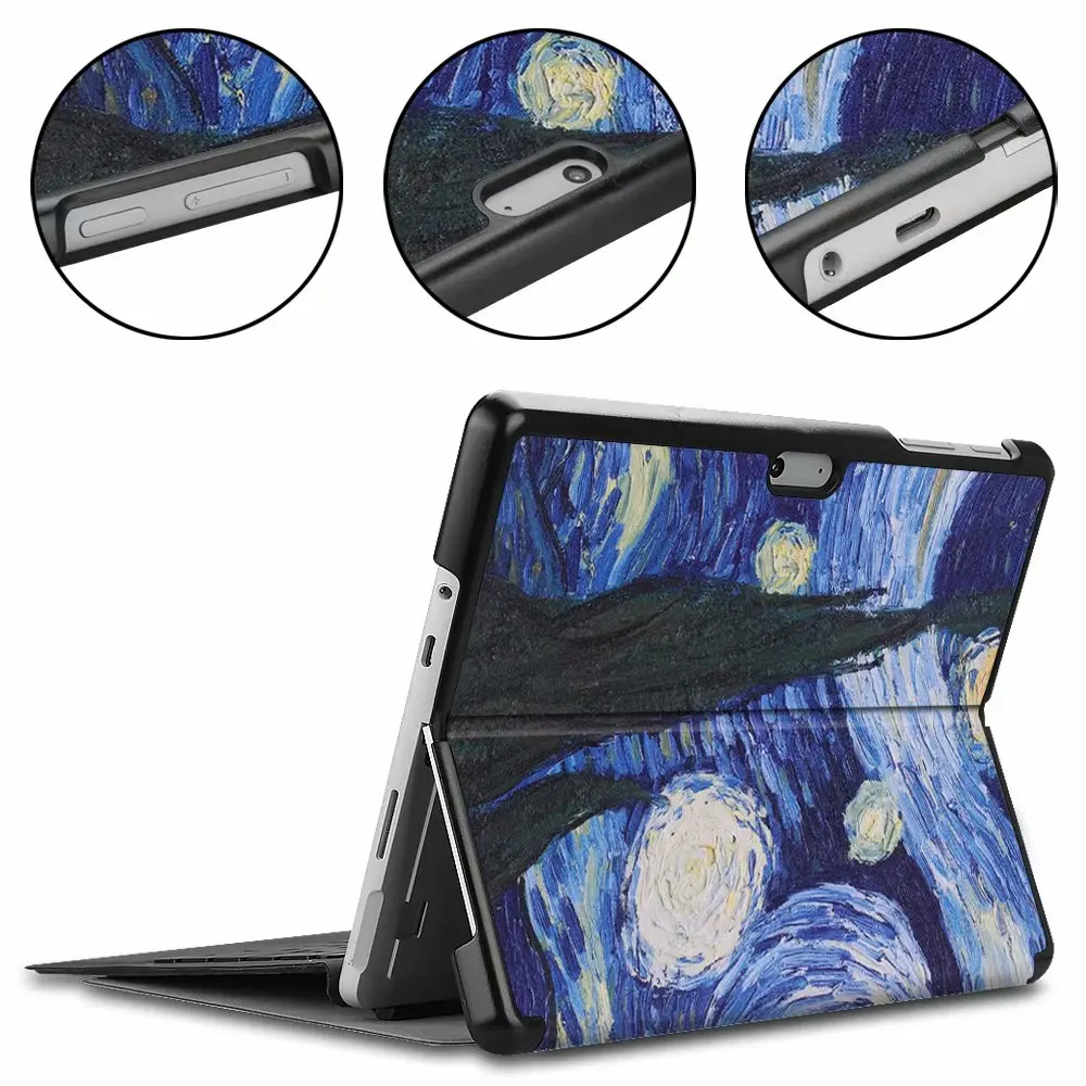 XIN-MUM for New Microsft Surface Go 10 Inch Laptop Cases with Pencil Holder Filp Stand Cover for Funda Surface Go Case+Pen
XIN-MUM for New Microsft Surface Go 10 Inch Laptop Cases with Pencil Holder Filp Stand Cover for Funda Surface Go Case+Pen