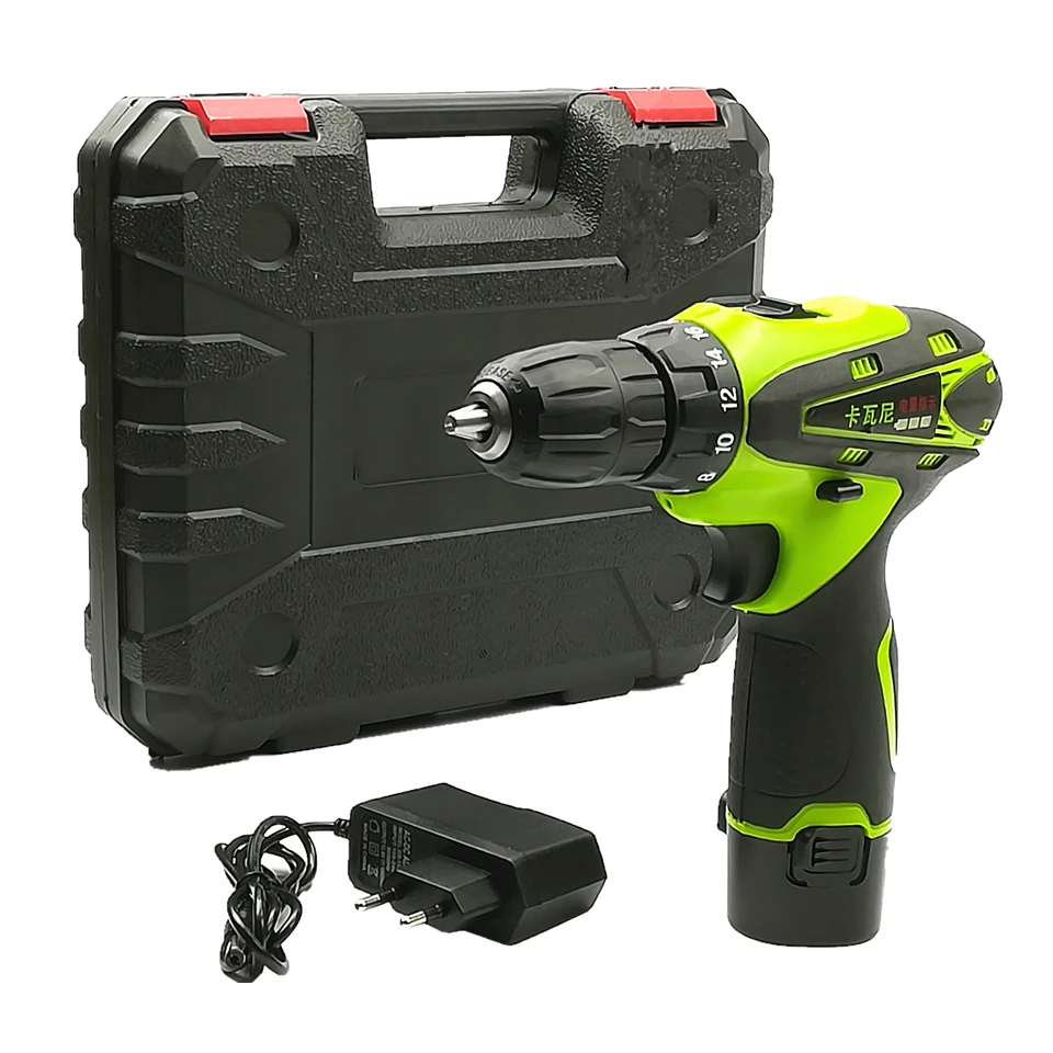 12V Electric Screwdriver Cordless Lithium Battery Rechargeable Parafusadeira Furadeira Multi-function Electric Drill Power Tools
12V Electric Screwdriver Cordless Lithium Battery Rechargeable Parafusadeira Furadeira Multi-function Electric Drill Power Tools