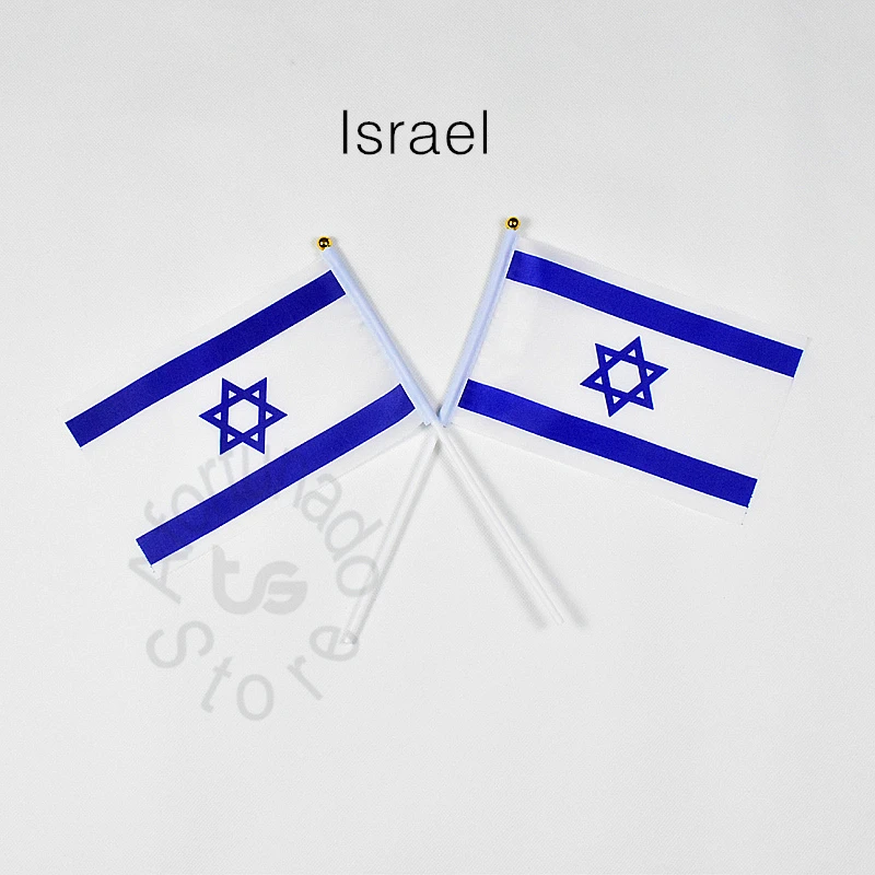 Israel 14*21cm 10pieces flag banner free shipping Hand waving National Flag Israel for meet,Parade,party.Hanging,decoration
Israel 14*21cm 10pieces flag banner free shipping Hand waving National Flag Israel for meet,Parade,party.Hanging,decoration
