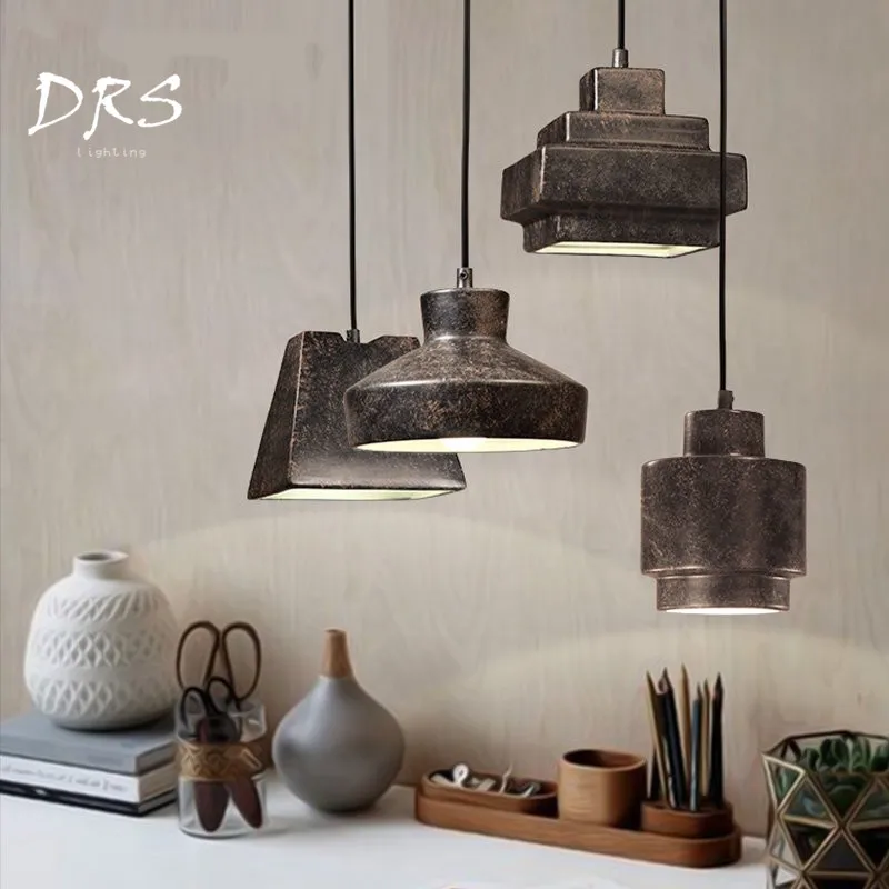 Loft Industrial Wind Ceramic Pendant Lamp European luminaria Bar Chandelier Lights Bedroom Iron Color Restaurant Lighting
Loft Industrial Wind Ceramic Pendant Lamp European luminaria Bar Chandelier Lights Bedroom Iron Color Restaurant Lighting
