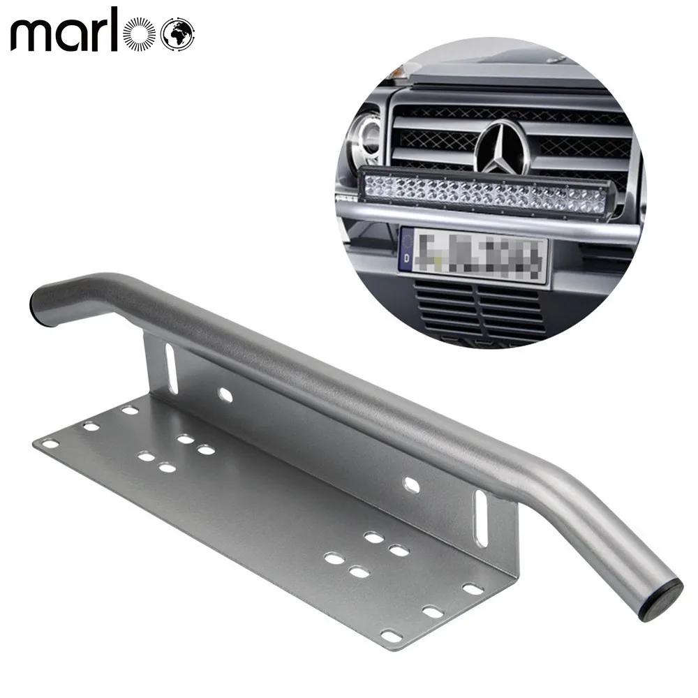 Marloo License Plate Holder Light Bar Mount Front Bumper Number Plate Frame For Offroad LED Light Bar, Suitable Most Vehicles
Marloo License Plate Holder Light Bar Mount Front Bumper Number Plate Frame For Offroad LED Light Bar, Suitable Most Vehicles