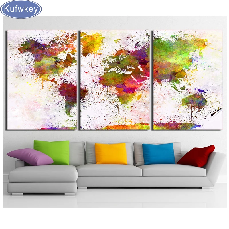 3PCS 5D Diamond Painting Color World Map Kit Full round diamond Embroidery Pattern abstract fantasy Decor Mosaic Arts and crafts
3PCS 5D Diamond Painting Color World Map Kit Full round diamond Embroidery Pattern abstract fantasy Decor Mosaic Arts and crafts