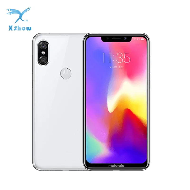 

Original MOTO P30 Android 8.1 6GB RAM 64GB ROM Dual Camera 1080P Snapdragon 636 Octa Core 1.8GHz Fingerprint Face ID Smartphone