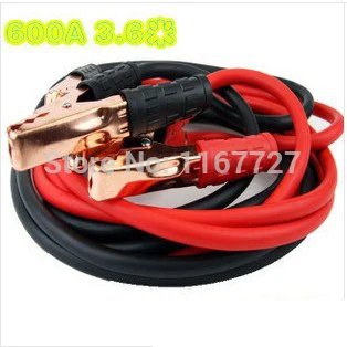 

3.6M 12v 600A Auto Booster Cable Emergency Battery Cables Car Jumper Wire