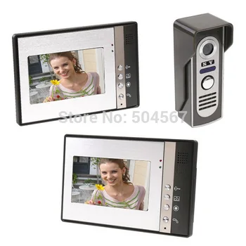 7" LCD Monitor Video Door Phone Doorbell Access Control Intercom Kit Night Vision
7" LCD Monitor Video Door Phone Doorbell Access Control Intercom Kit Night Vision