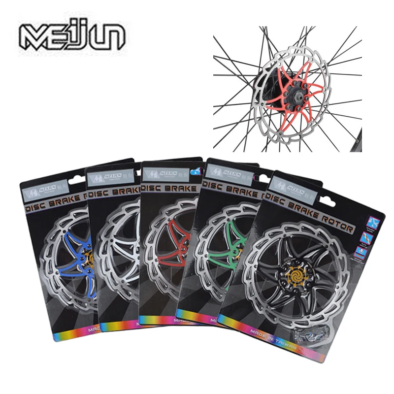 Meijun MTB Steel 160mm Brake Rotor Moutain Bike Folding Bicycle 6inch Red Disc Rotor with T25 Screws
Meijun MTB Steel 160mm Brake Rotor Moutain Bike Folding Bicycle 6inch Red Disc Rotor with T25 Screws