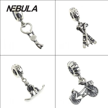 Authentic 925 Sterling Silver Sport bicycle ski Sledding Dangle Charms Fit Brand Bracelet Jewelry
Authentic 925 Sterling Silver Sport bicycle ski Sledding Dangle Charms Fit Brand Bracelet Jewelry