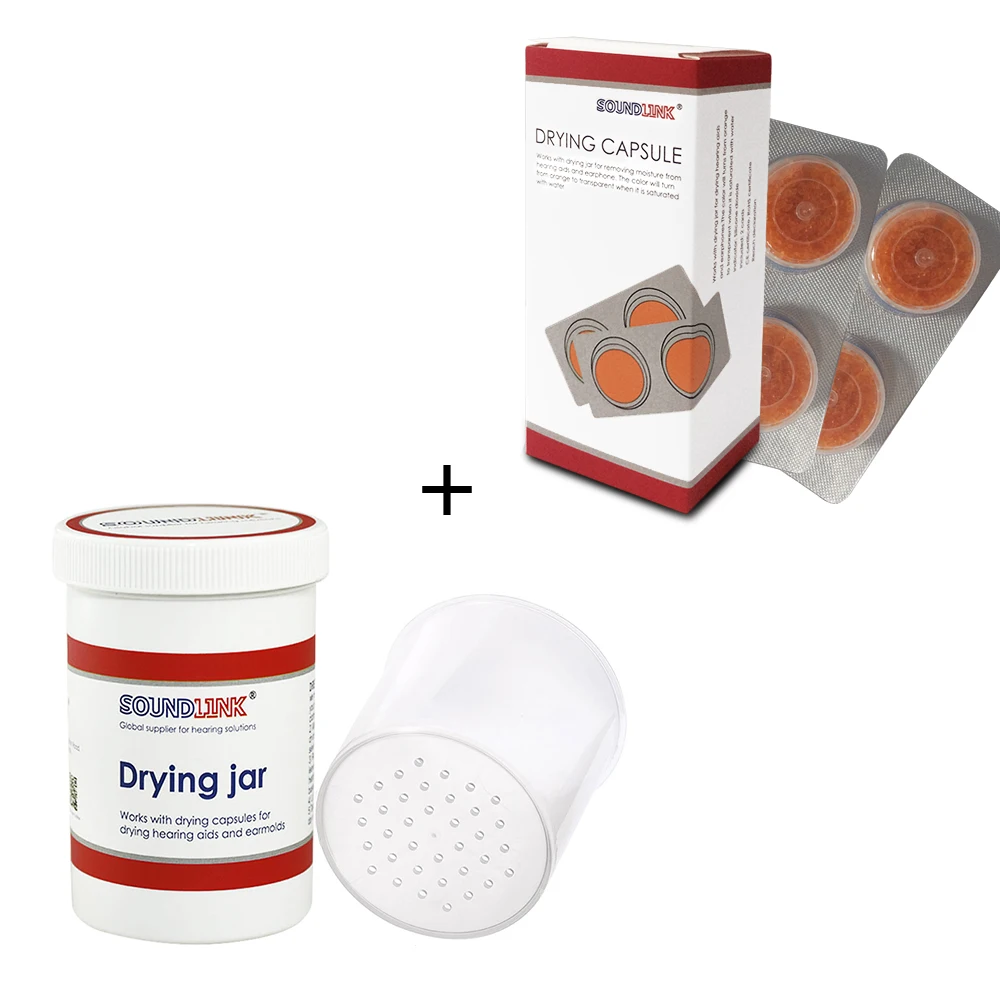 Hearing Aid Drying Cup Pot Dehumidifier Dry Box Drying Jar Dry Container with Drying Capsule Desiccant PP Material
Hearing Aid Drying Cup Pot Dehumidifier Dry Box Drying Jar Dry Container with Drying Capsule Desiccant PP Material