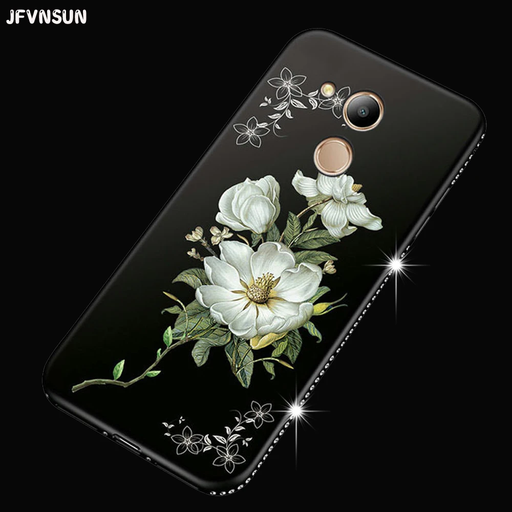 JFVNSUN Rhinestone Case For Huawei Honor 6C Pro Soft TPU 3D Relief Flower Pattern Protective Cover for Huawei Honor 6C pro Cases
JFVNSUN Rhinestone Case For Huawei Honor 6C Pro Soft TPU 3D Relief Flower Pattern Protective Cover for Huawei Honor 6C pro Cases