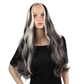 JOY&BEAUTY 24 Inch Long Wavy Wig 14 Color Hairpiece High Temperature Fiber Synthetic Wigs Women Party Hair Cosplay Wigs 
JOY&BEAUTY 24 Inch Long Wavy Wig 14 Color Hairpiece High Temperature Fiber Synthetic Wigs Women Party Hair Cosplay Wigs
