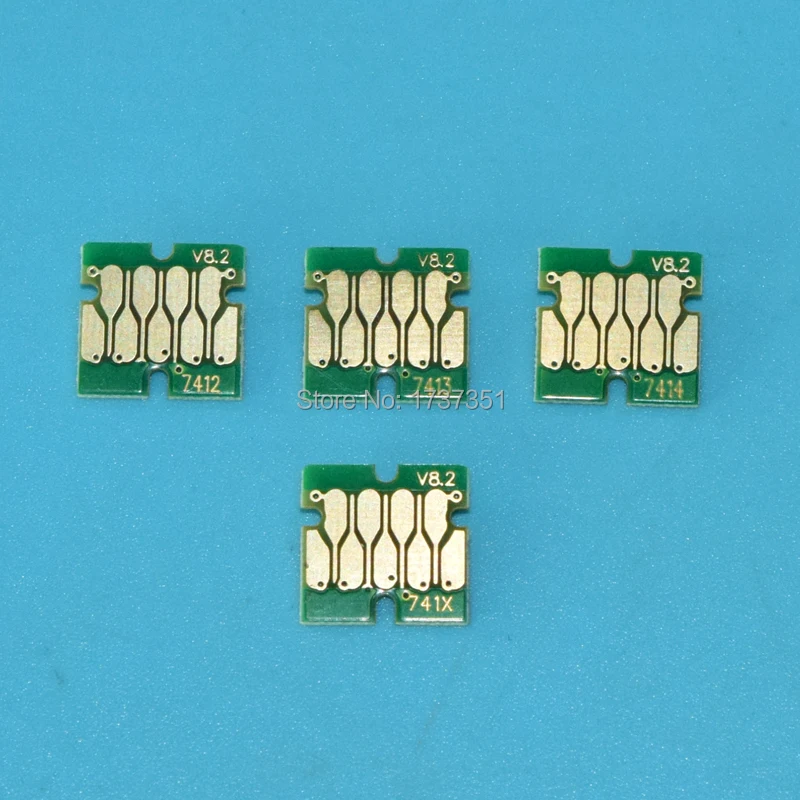 Cartridge Chip T741X T7411 T7412 T7413 T7414 for Epson F6200 F6070 F7070 F7170 F7100 F7000 F6000 F9200 F7200 F9270 F7270 printer
Cartridge Chip T741X T7411 T7412 T7413 T7414 for Epson F6200 F6070 F7070 F7170 F7100 F7000 F6000 F9200 F7200 F9270 F7270 printer