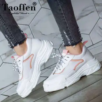 Taoffen Size 29-43 Women Vulcanized Shoes Teens Cross-Tied Platform Thick Bottom Fashion Shoes Women Dating Sneakers
Taoffen Size 29-43 Women Vulcanized Shoes Teens Cross-Tied Platform Thick Bottom Fashion Shoes Women Dating Sneakers