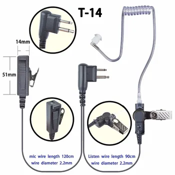 2-wire Headset Earpiece Earphone PTT Mic for Motorola CP200 CP200D EP450 DEP450 PR400 BPR40 CP110 CP185 Walkie Talkie
2-wire Headset Earpiece Earphone PTT Mic for Motorola CP200 CP200D EP450 DEP450 PR400 BPR40 CP110 CP185 Walkie Talkie