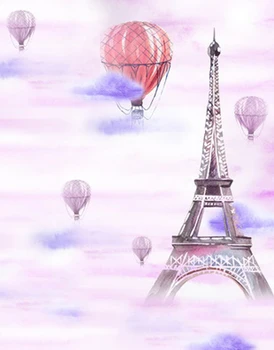 Custom vinyl cloth Eiffel Tower hot air balloons sky photography backdrops newborn Children photo background studio
Custom vinyl cloth Eiffel Tower hot air balloons sky photography backdrops newborn Children photo background studio