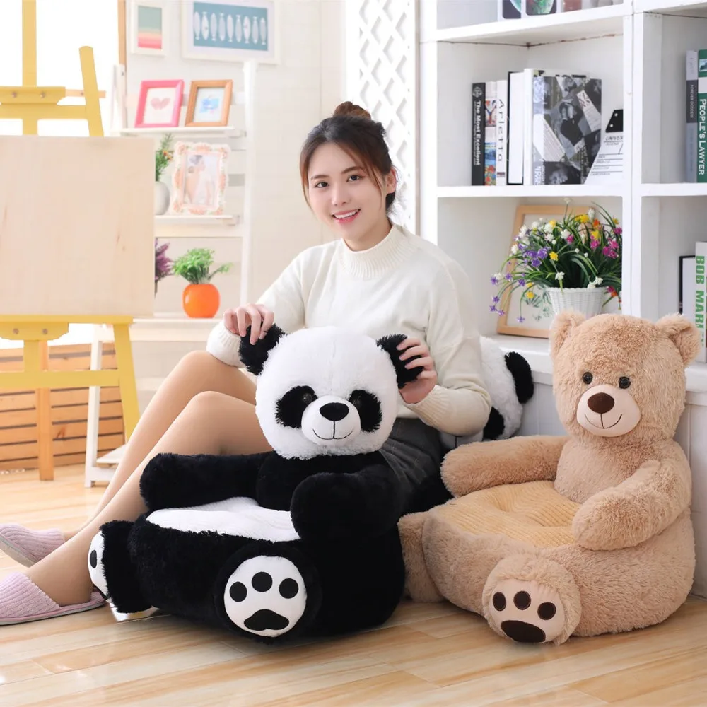 New Lovely Cartoon Kids Sofa Chair Plush Toy Seat Baby Nest Sleeping Bed Adult Pillow Cushion Stuffed Cute Teddy Bear Pand
New Lovely Cartoon Kids Sofa Chair Plush Toy Seat Baby Nest Sleeping Bed Adult Pillow Cushion Stuffed Cute Teddy Bear Pand