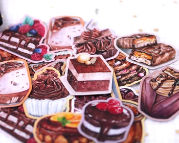 21pcs/pack Chocolate dessert cake hand account sticker Decorative Sticker DIY Diary Scrapbooking Stickers escolar
21pcs/pack Chocolate dessert cake hand account sticker Decorative Sticker DIY Diary Scrapbooking Stickers escolar