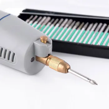 30 Pcs/Set Diamond Burr Bits Drill Head Accessories Needle Tip Grinding Alloy Cylindrical Ball New
30 Pcs/Set Diamond Burr Bits Drill Head Accessories Needle Tip Grinding Alloy Cylindrical Ball New