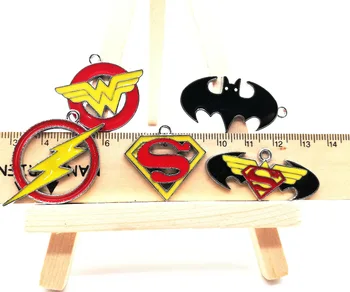 New 50 pcs cartoon superman batman flash superheros Alloy Charms Pendants DIY Jewelry Making Accessories gift F-54 
New 50 pcs cartoon superman batman flash superheros Alloy Charms Pendants DIY Jewelry Making Accessories gift F-54