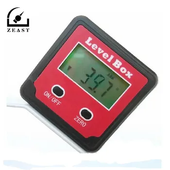 XB-90 360 Degree Precision Digital Bevel Angle Protractor Inclinometer Level Box with Magnet Base LCD Display High Accuracy
XB-90 360 Degree Precision Digital Bevel Angle Protractor Inclinometer Level Box with Magnet Base LCD Display High Accuracy