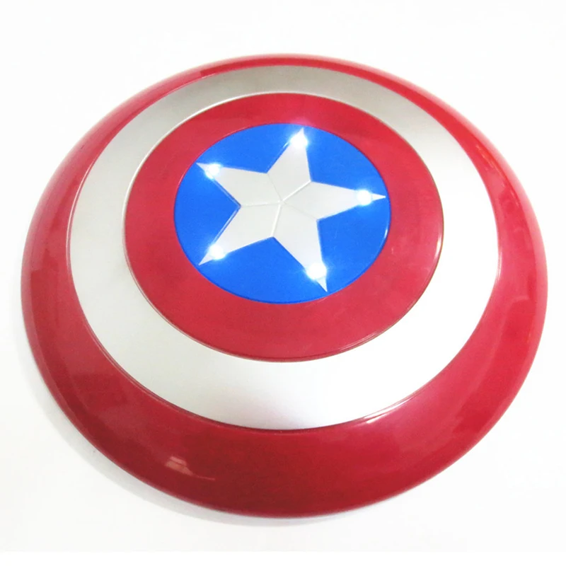 The Avengers Captain America 32CM America Shield Light-Emitting Sound Cosplay property Toy Metallic shield includ Button battery
The Avengers Captain America 32CM America Shield Light-Emitting Sound Cosplay property Toy Metallic shield includ Button battery