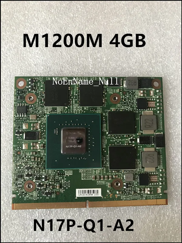 M1200M CN-0RD3JG 0RD3G N17P-Q1-A2 4G VGA video graphics card For Pavilion Zbook 15 G3 17 G3 Precision M7510 M4800
M1200M CN-0RD3JG 0RD3G N17P-Q1-A2 4G VGA video graphics card For Pavilion Zbook 15 G3 17 G3 Precision M7510 M4800