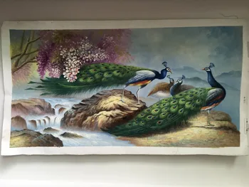 100% handpainted painting animal peacock river stone flower landscape manual oil painting classical handmade oil painting
100% handpainted painting animal peacock river stone flower landscape manual oil painting classical handmade oil painting