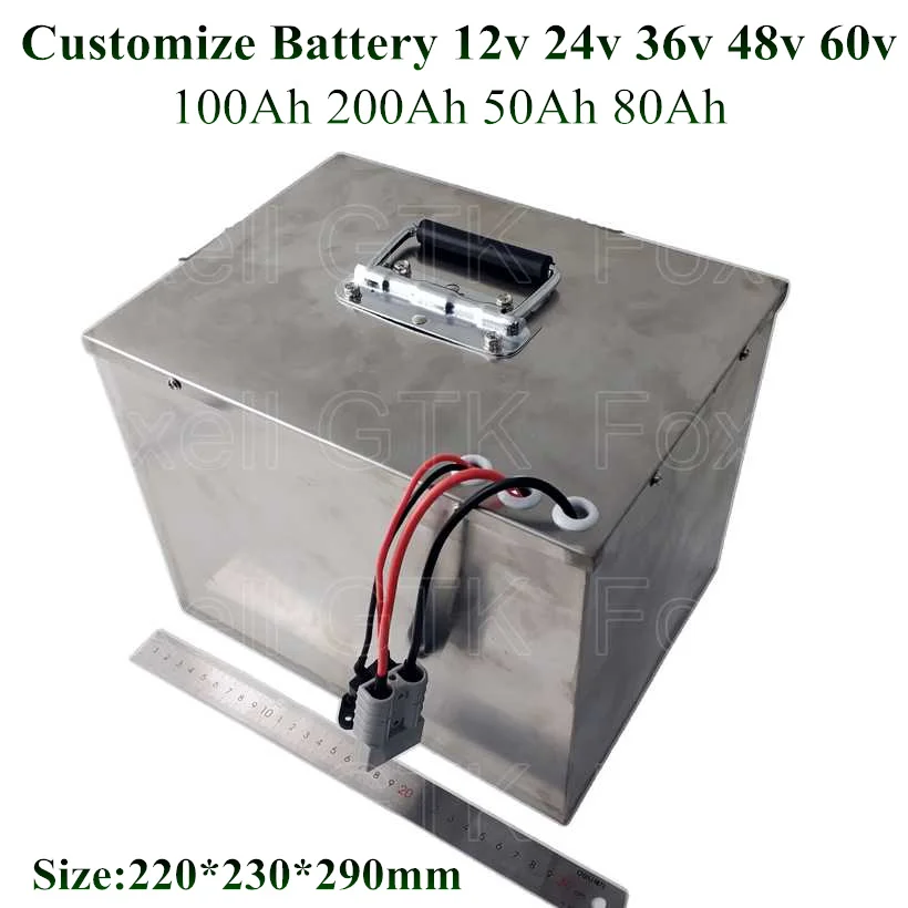 Electric bicycle 12v 200ah 24V 100AH 36v 75ah 48v 50ah Lithium ion Battery Li-ion solar energy power + 10A charger steel case
Electric bicycle 12v 200ah 24V 100AH 36v 75ah 48v 50ah Lithium ion Battery Li-ion solar energy power + 10A charger steel case