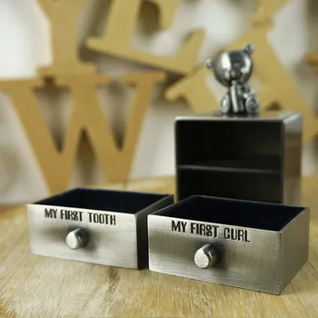 Metal Tooth Hair Box Organizer for baby save Milk teeth Hair box great gifts 3-6YEARS creative for kids Child 2 Drawers
Metal Tooth Hair Box Organizer for baby save Milk teeth Hair box great gifts 3-6YEARS creative for kids Child 2 Drawers