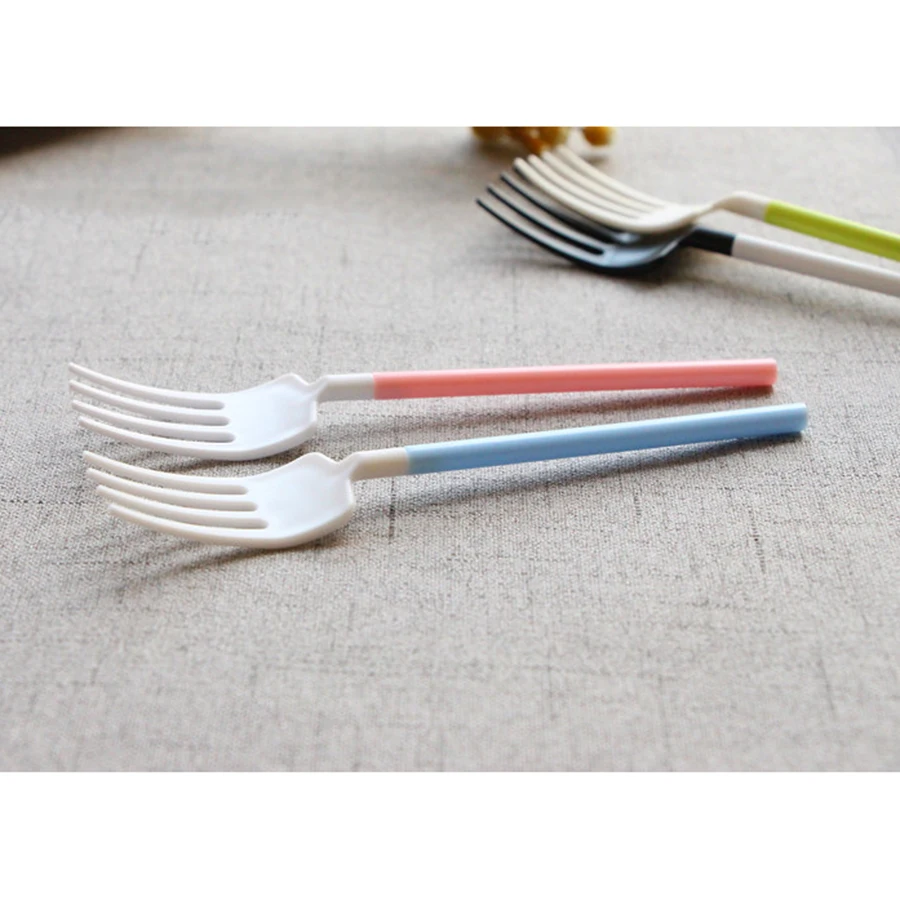 Colourful Disposable Fork Color Dessert Cake Honey Extractors Plastic Bestek Plastico Cubiertos Desechables Servies Party 6KO639
Colourful Disposable Fork Color Dessert Cake Honey Extractors Plastic Bestek Plastico Cubiertos Desechables Servies Party 6KO639