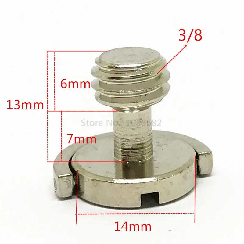 Camera Tripod Connecting Screw Adapter Quick Release Plate Screw Adapter (2)_