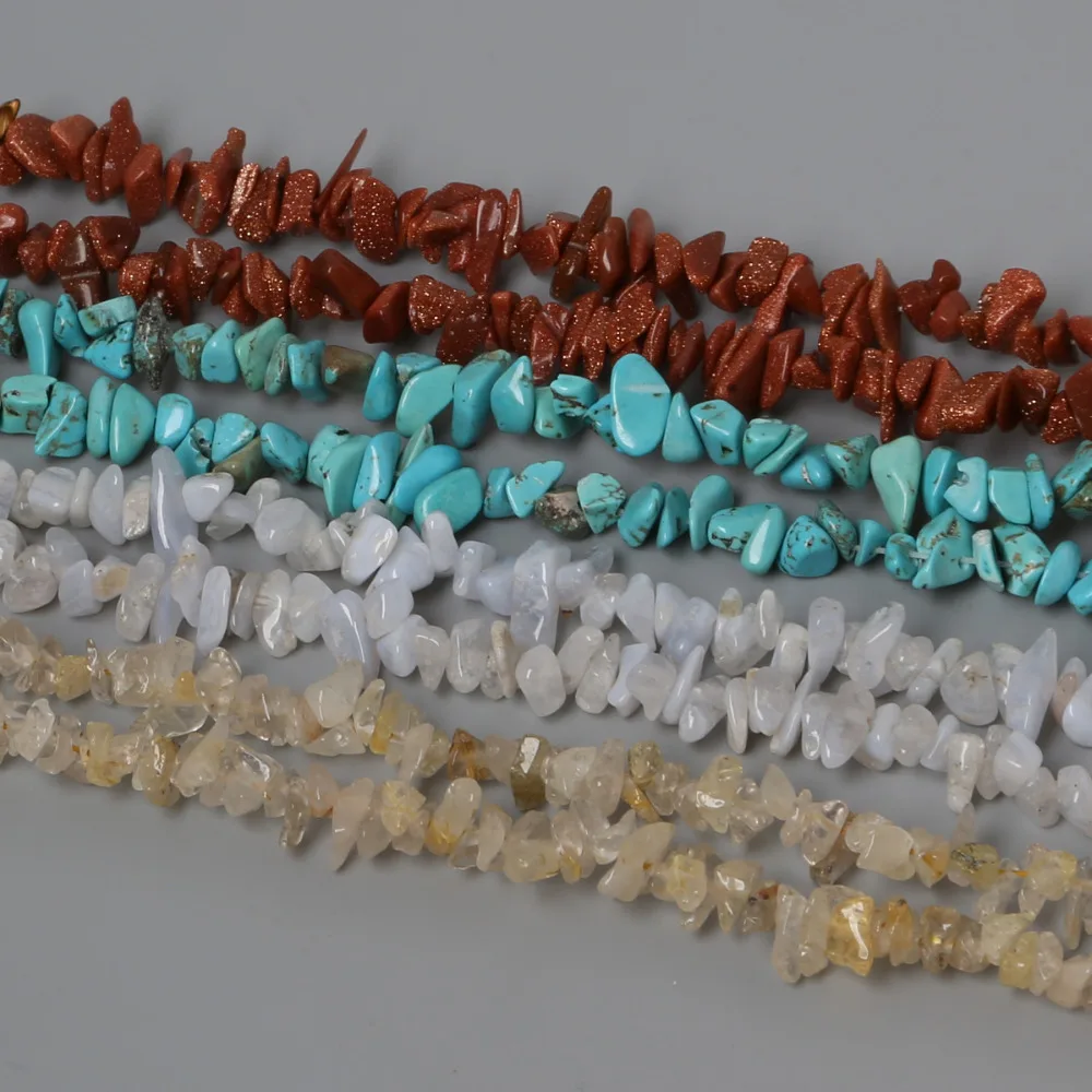 3-5mm Natural 11 Style Material Stone Freeform Gravel Loose Chip Beads Strand 34" For Jewelry making bracelet and necklace
3-5mm Natural 11 Style Material Stone Freeform Gravel Loose Chip Beads Strand 34" For Jewelry making bracelet and necklace
