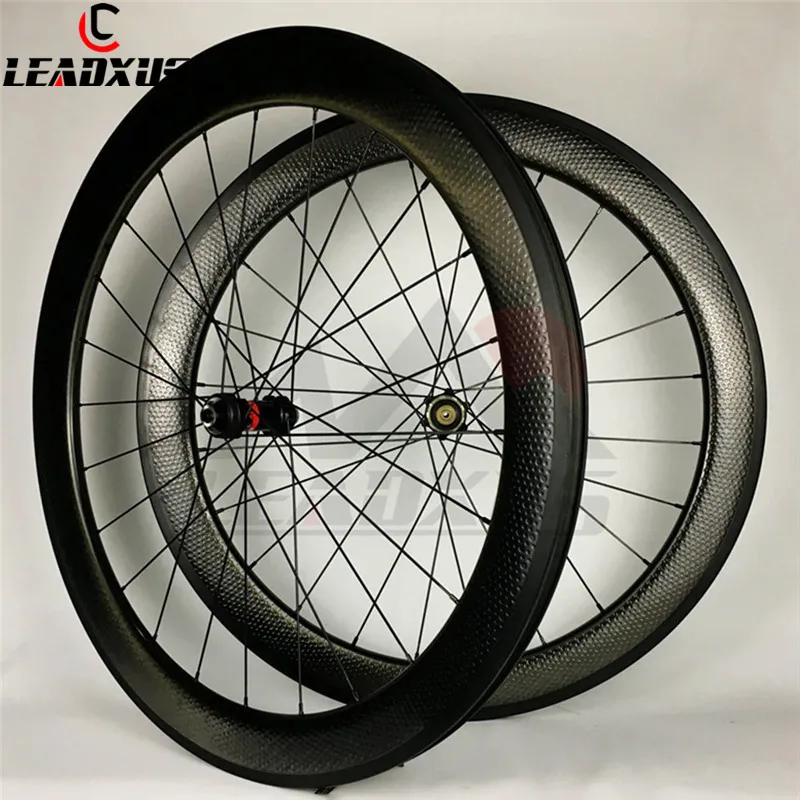 LEADXUS Full T700 Carbon 700C Disc Brake Carbon Wheels 58mm 404 Depth Disk Brake Dimple Wheel D411 412 Hubs Basalt Brake Surface
LEADXUS Full T700 Carbon 700C Disc Brake Carbon Wheels 58mm 404 Depth Disk Brake Dimple Wheel D411 412 Hubs Basalt Brake Surface