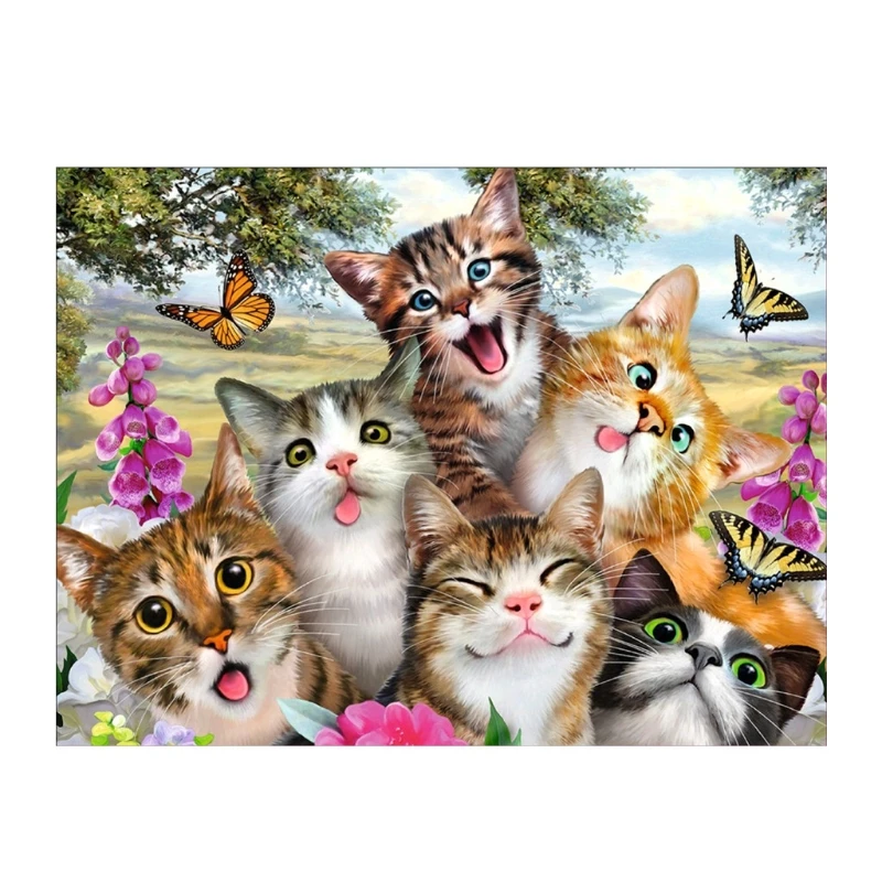 Cat Pattern 5D Diamond Embroidery Painting DIY Painting Cross Stitch Home Decor W229
Cat Pattern 5D Diamond Embroidery Painting DIY Painting Cross Stitch Home Decor W229