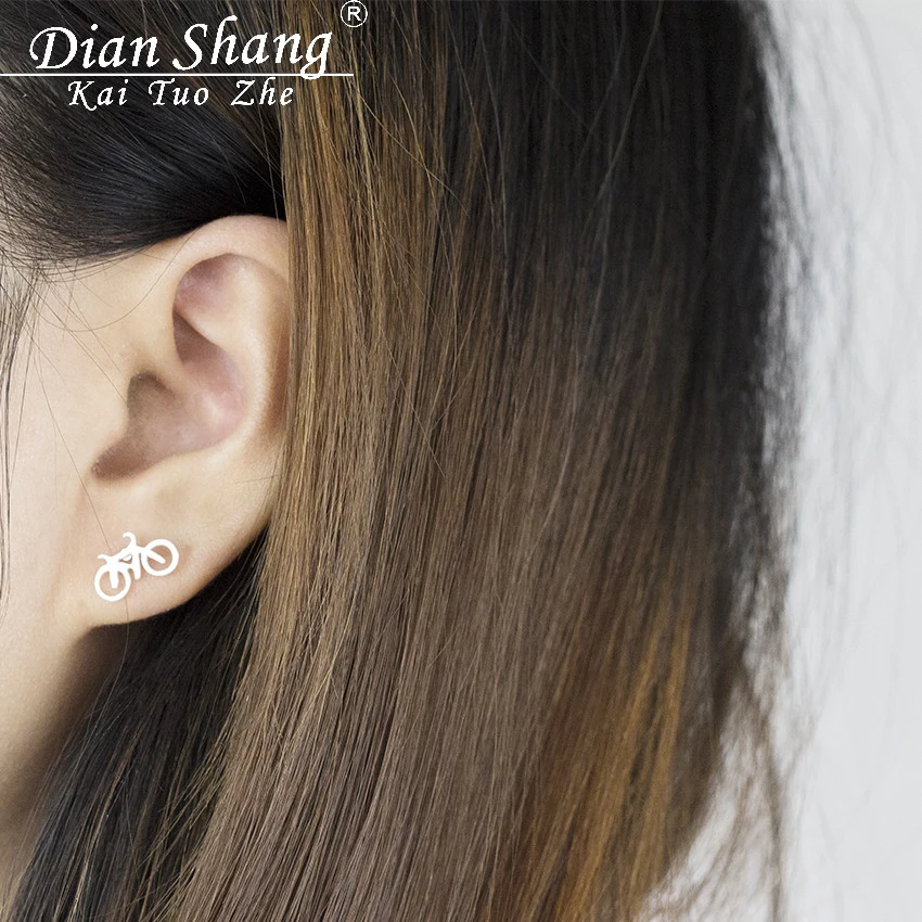 Earings Fashion Biker Jewelry Cute Korean Brincos 2017 Tiny Bike Bicycle Stud Earrings For Women Men's Best Friend Gifts Aros
Earings Fashion Biker Jewelry Cute Korean Brincos 2017 Tiny Bike Bicycle Stud Earrings For Women Men's Best Friend Gifts Aros