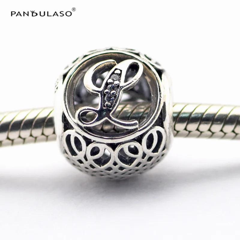 Pandulaso Letter L Silver Beads Fit Original Charms Bracelets & Bangles DIY Jewelry Crystal Alphabet Beads for Jewelry Making
Pandulaso Letter L Silver Beads Fit Original Charms Bracelets & Bangles DIY Jewelry Crystal Alphabet Beads for Jewelry Making