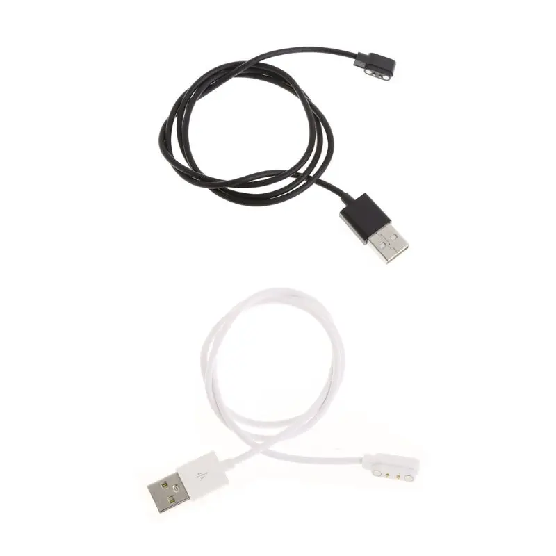 Magnetic Charge Charging Cable For Smart Watch with Magnetics Plug For 2 Pins Distances 4mm Black Novel Power Charger Cables
Magnetic Charge Charging Cable For Smart Watch with Magnetics Plug For 2 Pins Distances 4mm Black Novel Power Charger Cables