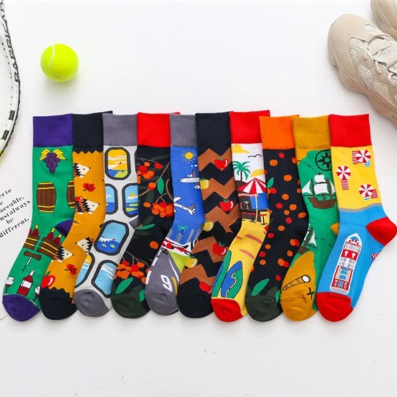 PEONFLY Fashion Novelty Printed Beach Airport Grape Manor Fruit Cartoon Pattern Women Colorful Funny Hip Hop Casual Cotton Socks 
PEONFLY Fashion Novelty Printed Beach Airport Grape Manor Fruit Cartoon Pattern Women Colorful Funny Hip Hop Casual Cotton Socks