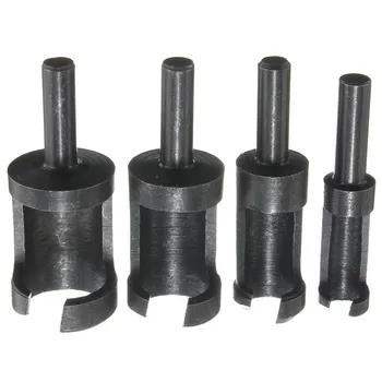 New 4Pcs/set Wood Plug Hole Cutter Bit Set Kit Dowel Maker Plug Cutter Carpenter Wood Drill Bits 6mm 10mm 13mm 16mm
New 4Pcs/set Wood Plug Hole Cutter Bit Set Kit Dowel Maker Plug Cutter Carpenter Wood Drill Bits 6mm 10mm 13mm 16mm