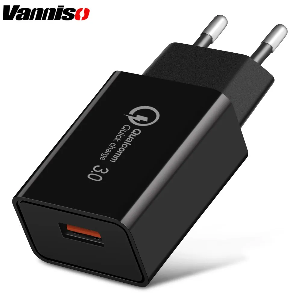 Quick Charge 3.0 USB Charger EU Wall Fast Charger 18W QC3.0 Mobile Phone Charger For iPhone XSmax Huawei Samsung Xiaomi Adapter
Quick Charge 3.0 USB Charger EU Wall Fast Charger 18W QC3.0 Mobile Phone Charger For iPhone XSmax Huawei Samsung Xiaomi Adapter