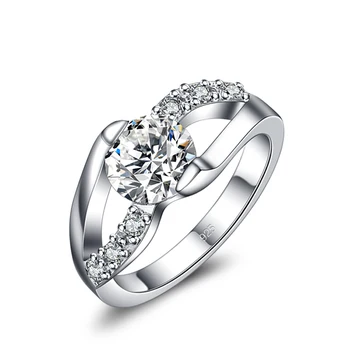 Valentine's Day gift. Genuine 925 Sterling Silver Rings Classic Wedding Ring Jewelry CZ Zircon Sterling Silver Rings for Women
Valentine's Day gift. Genuine 925 Sterling Silver Rings Classic Wedding Ring Jewelry CZ Zircon Sterling Silver Rings for Women