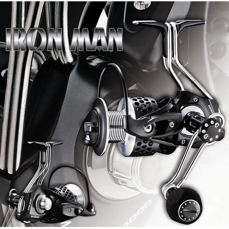 Won The Best Design Award Iron Man Full Metal Spinning Fishing Reel For Saltwater/Freshwater
Won The Best Design Award Iron Man Full Metal Spinning Fishing Reel For Saltwater/Freshwater