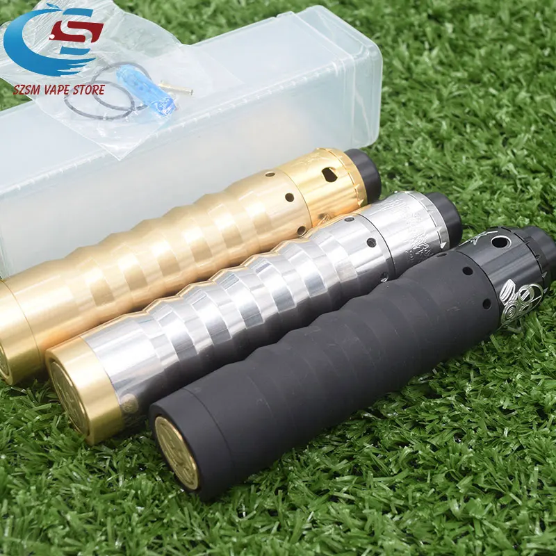 HAMMERHAND mod ROCK VAPE QP KALI RDA Fatality RDA kit 18650 battery 25mm brass Mechanical Vaporizer mod
HAMMERHAND mod ROCK VAPE QP KALI RDA Fatality RDA kit 18650 battery 25mm brass Mechanical Vaporizer mod
