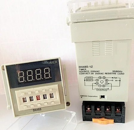 DH48S-1Z high quality AC 220V on-delay time relay with socket DH48S series 220VAC delay timer with base
DH48S-1Z high quality AC 220V on-delay time relay with socket DH48S series 220VAC delay timer with base